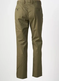Pantalon Chino Faconnable Vert Taille Normale