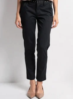 Pantalon Chino Freeman T.porter Noir Taille Normale