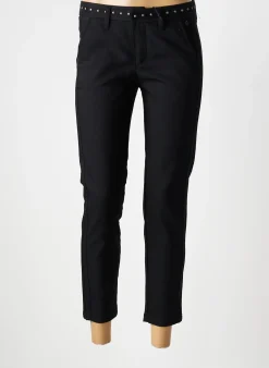 Pantalon Chino Freeman T.porter Noir Taille Normale