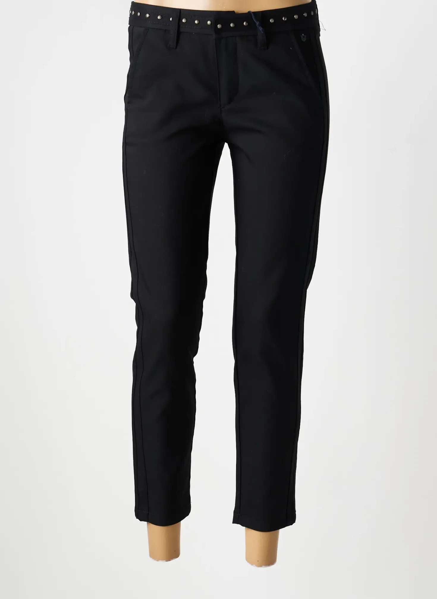 Pantalon Chino Freeman T.porter Noir Taille Normale