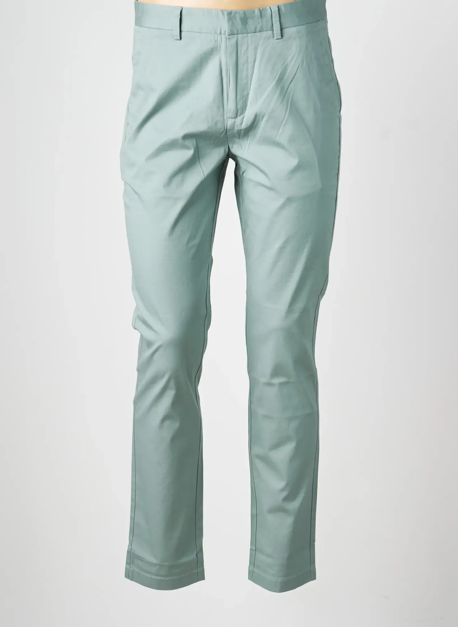 Pantalon Chino Gant Vert Taille Normale