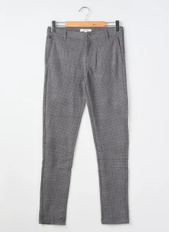Pantalon Chino Garcia Gris Taille Ajustable