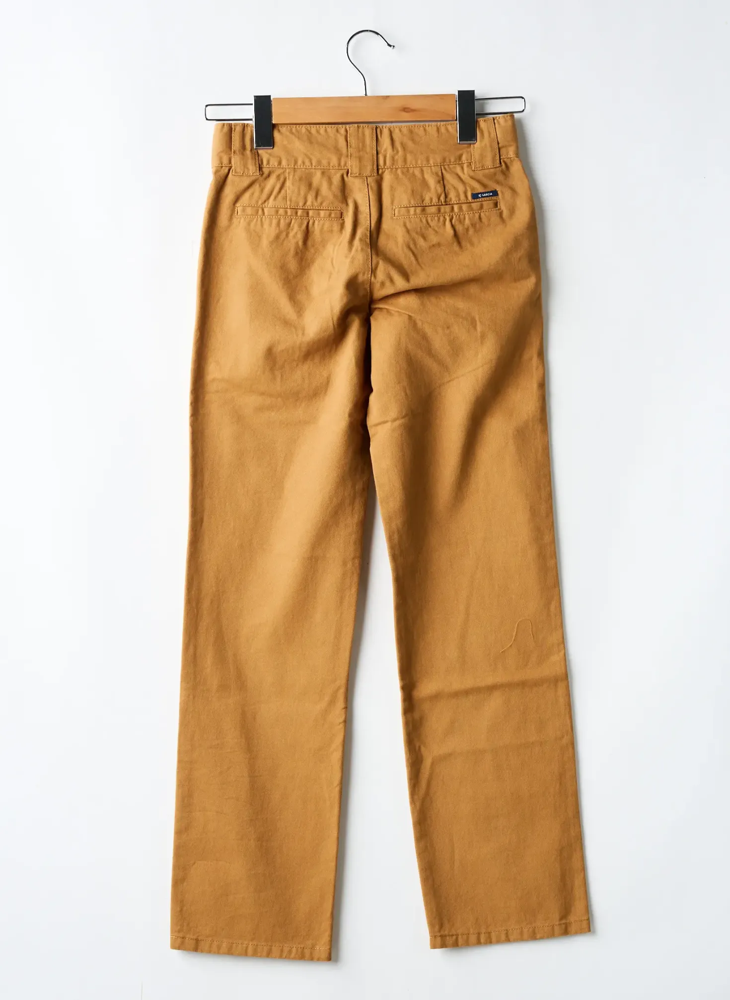 Pantalon Chino Garcia Marron Taille Ajustable