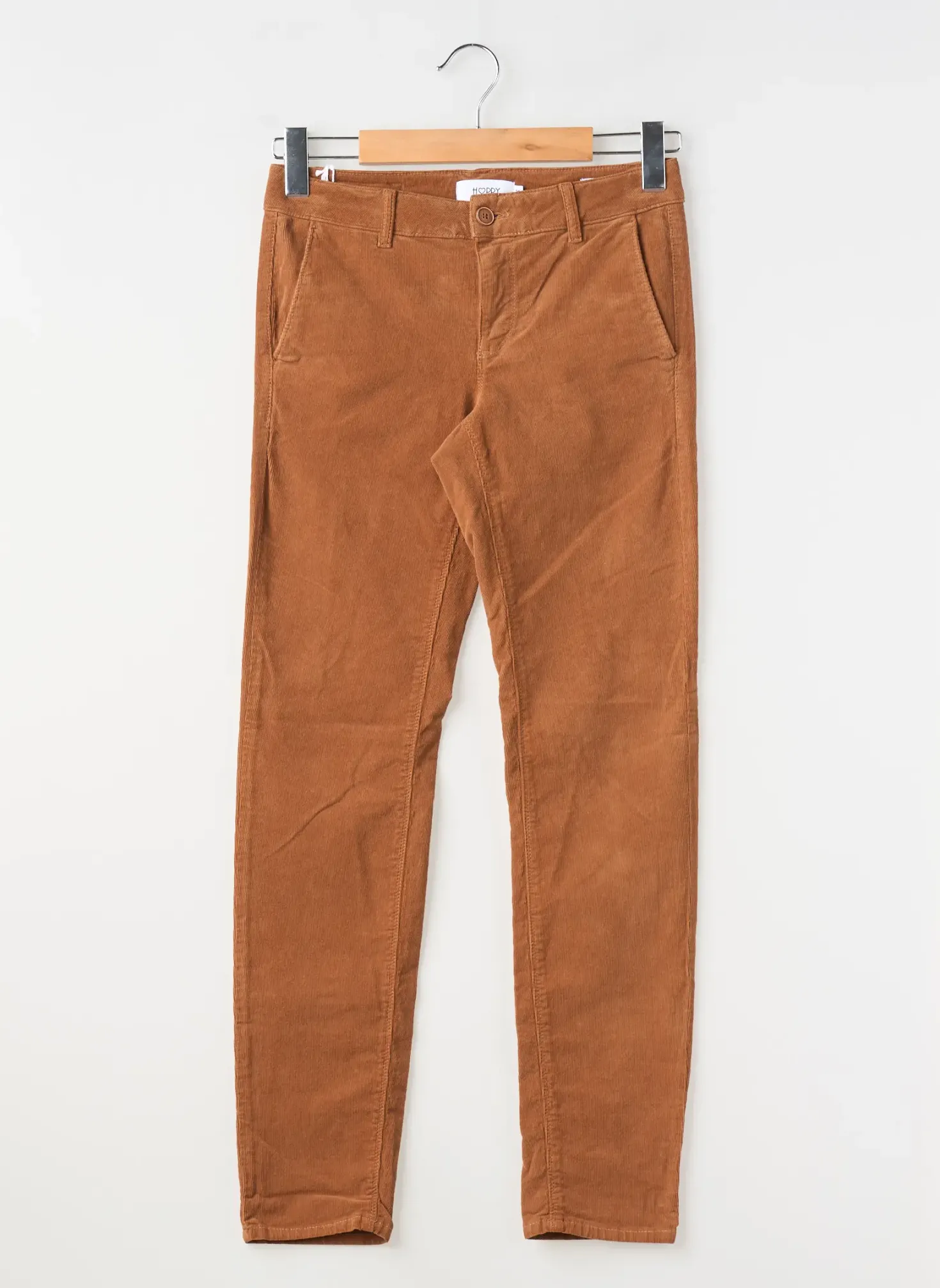 Pantalon Chino Happy Marron Taille Normale
