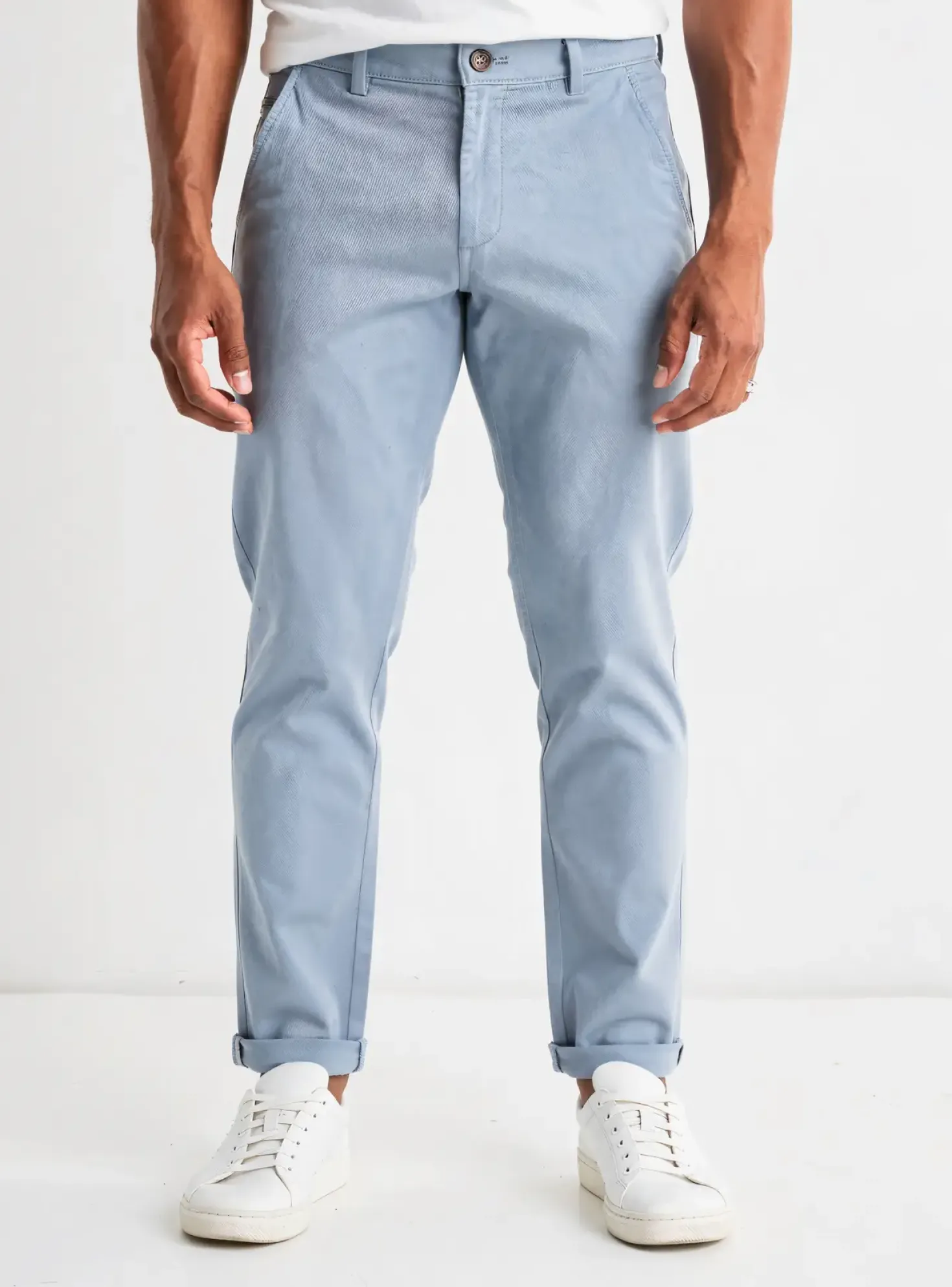 Pantalon Chino Jack & Jones Bleu Taille Normale