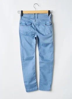 Pantalon Chino Japan Rags Bleu Taille Ajustable