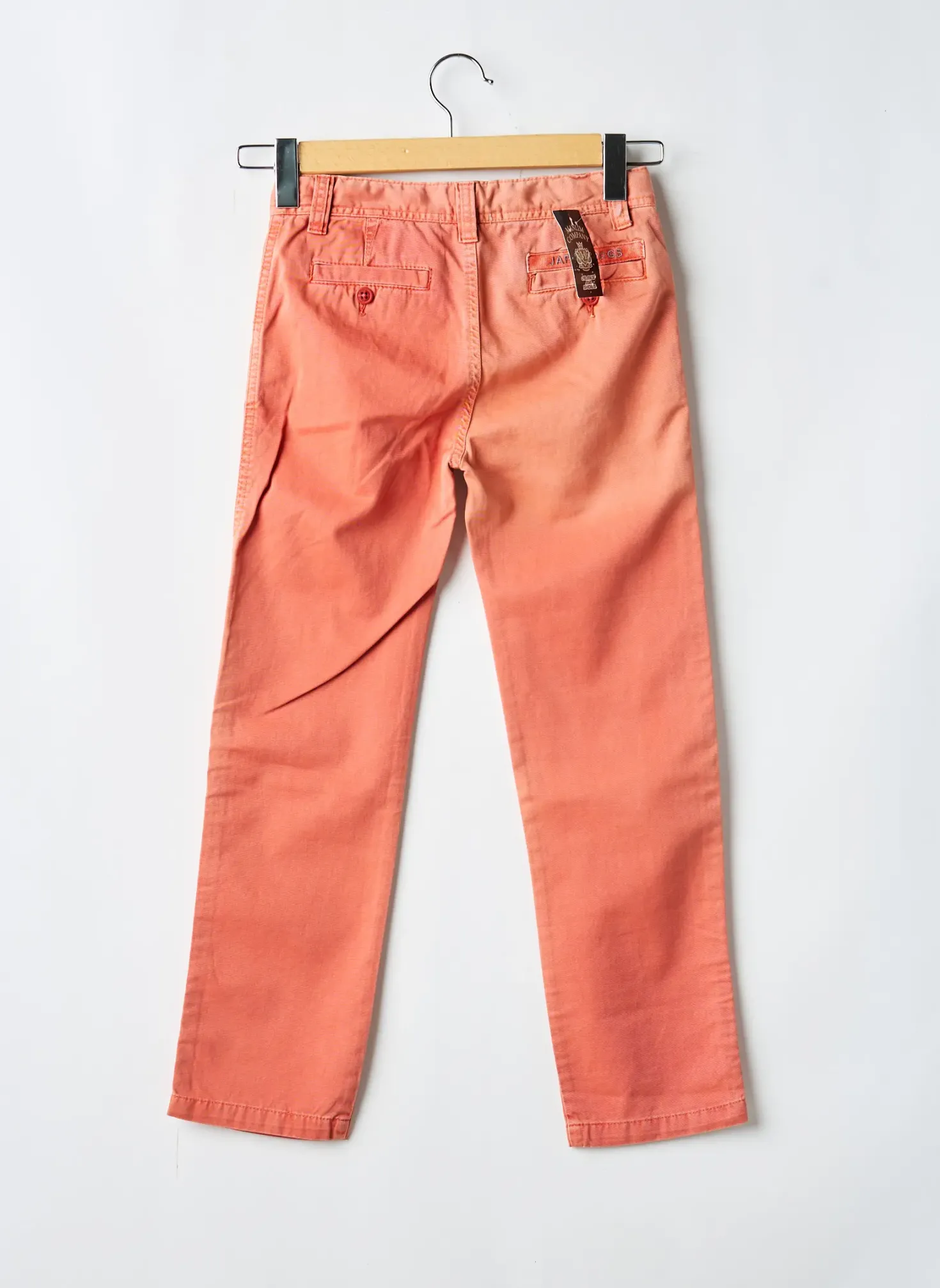 Pantalon Chino Japan Rags Orange Taille Ajustable