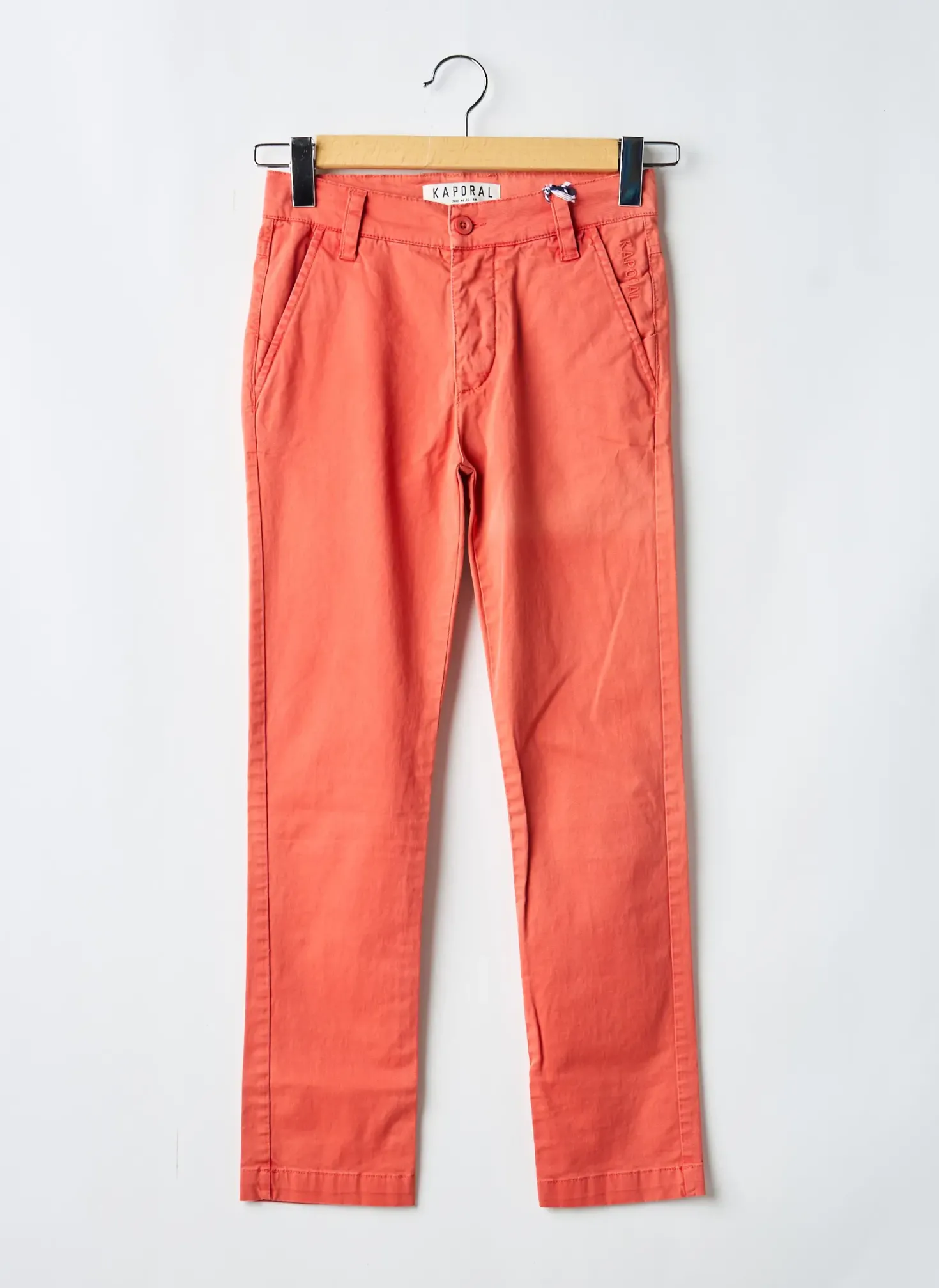 Pantalon Chino Kaporal Orange Taille Ajustable