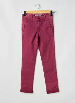 Pantalon Chino Kaporal Violet Taille Ajustable