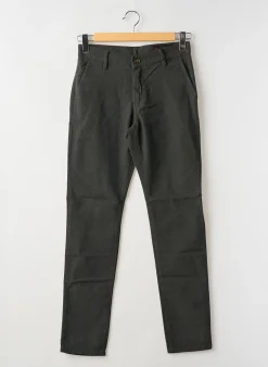 Pantalon Chino La Cible Rouge Noir Taille Normale