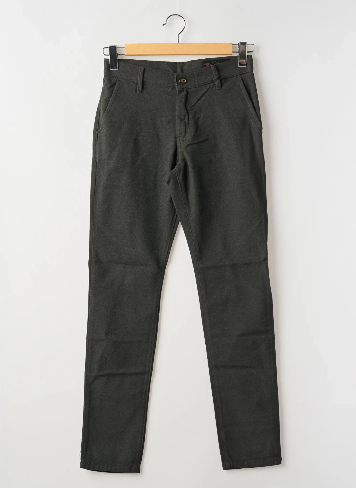 Pantalon Chino La Cible Rouge Noir Taille Normale