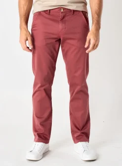 Pantalon Chino Maison Oscar Orange Taille Normale