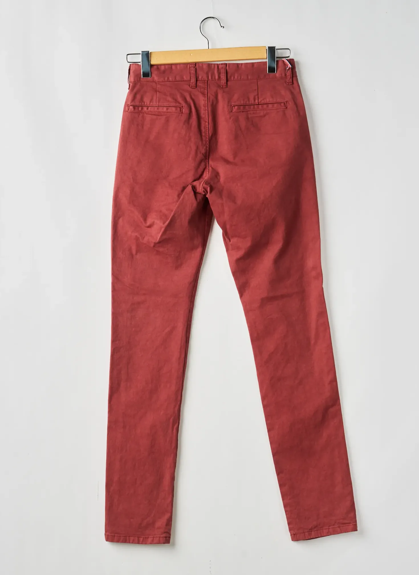 Pantalon Chino Maison Oscar Orange Taille Normale