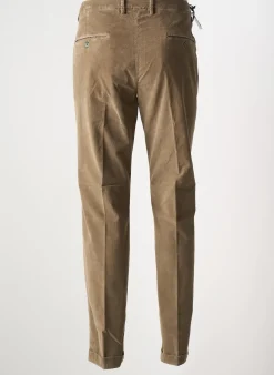 Pantalon Chino Masons Marron Taille Normale