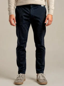 Pantalon Chino M5 By Meyer Bleu Taille Normale