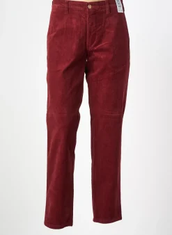 Pantalon Chino M5 By Meyer Rouge Taille Normale