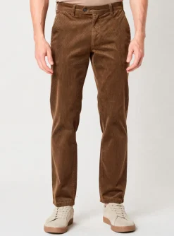 Pantalon Chino Meyer Marron Taille Normale