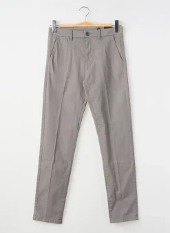 Pantalon Chino Nukutavake Gris Taille Ajustable