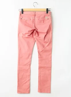 Pantalon Chino Pepe Jeans Orange Taille Ajustable