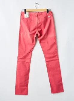 Pantalon Chino Pepe Jeans Rouge Taille Ajustable