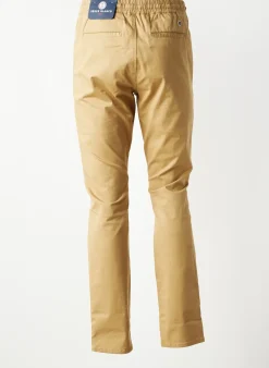 Pantalon Chino Serge Blanco Beige Taille Normale