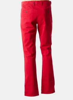 Pantalon Chino Tbs Rouge Taille Normale