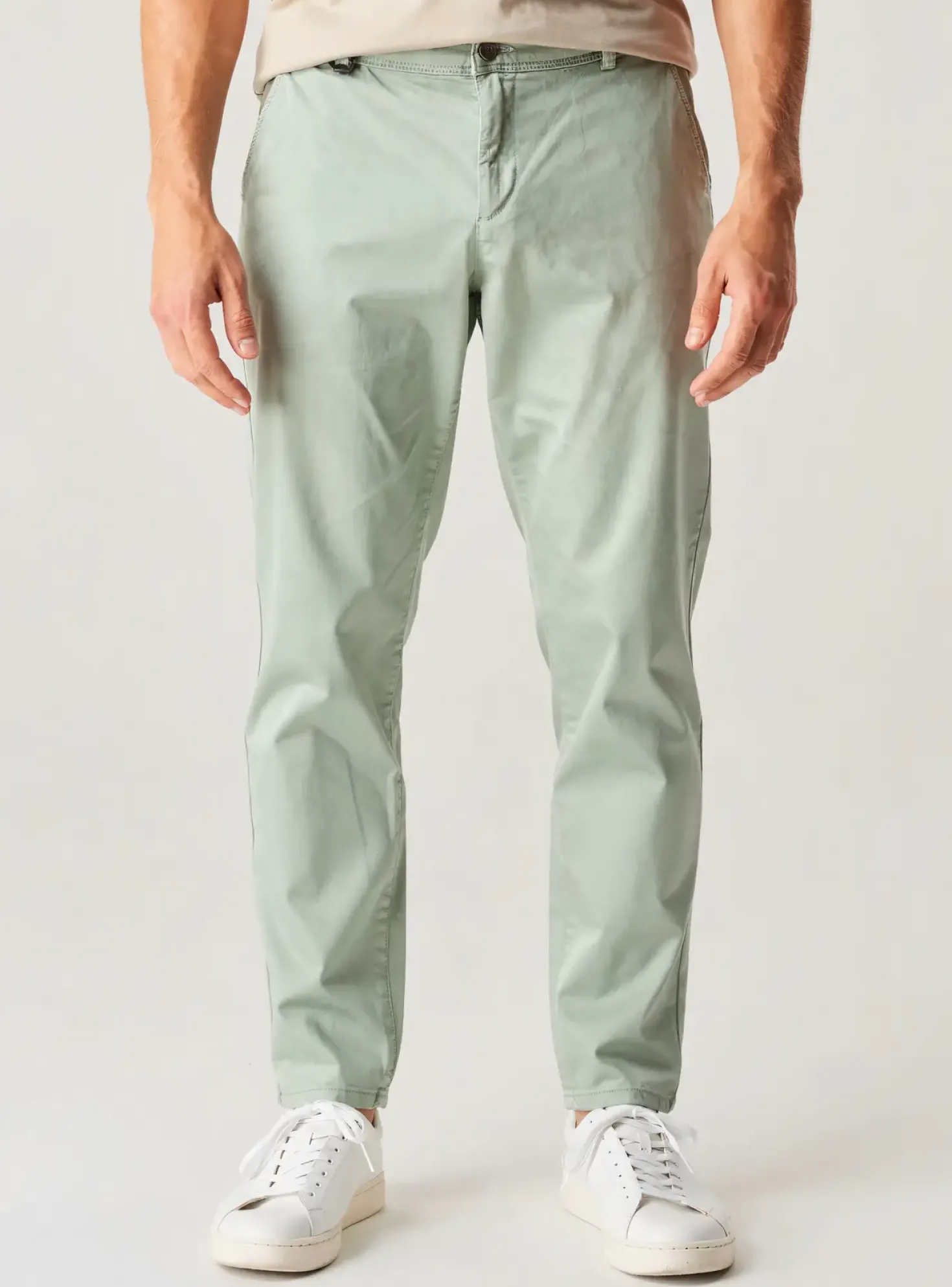 Pantalon Chino Teddy Smith Vert Taille Normale