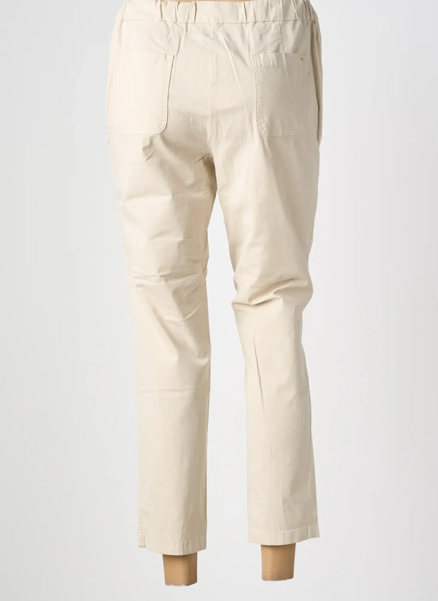 Pantalon 7/8 Couturist Beige Taille Normale