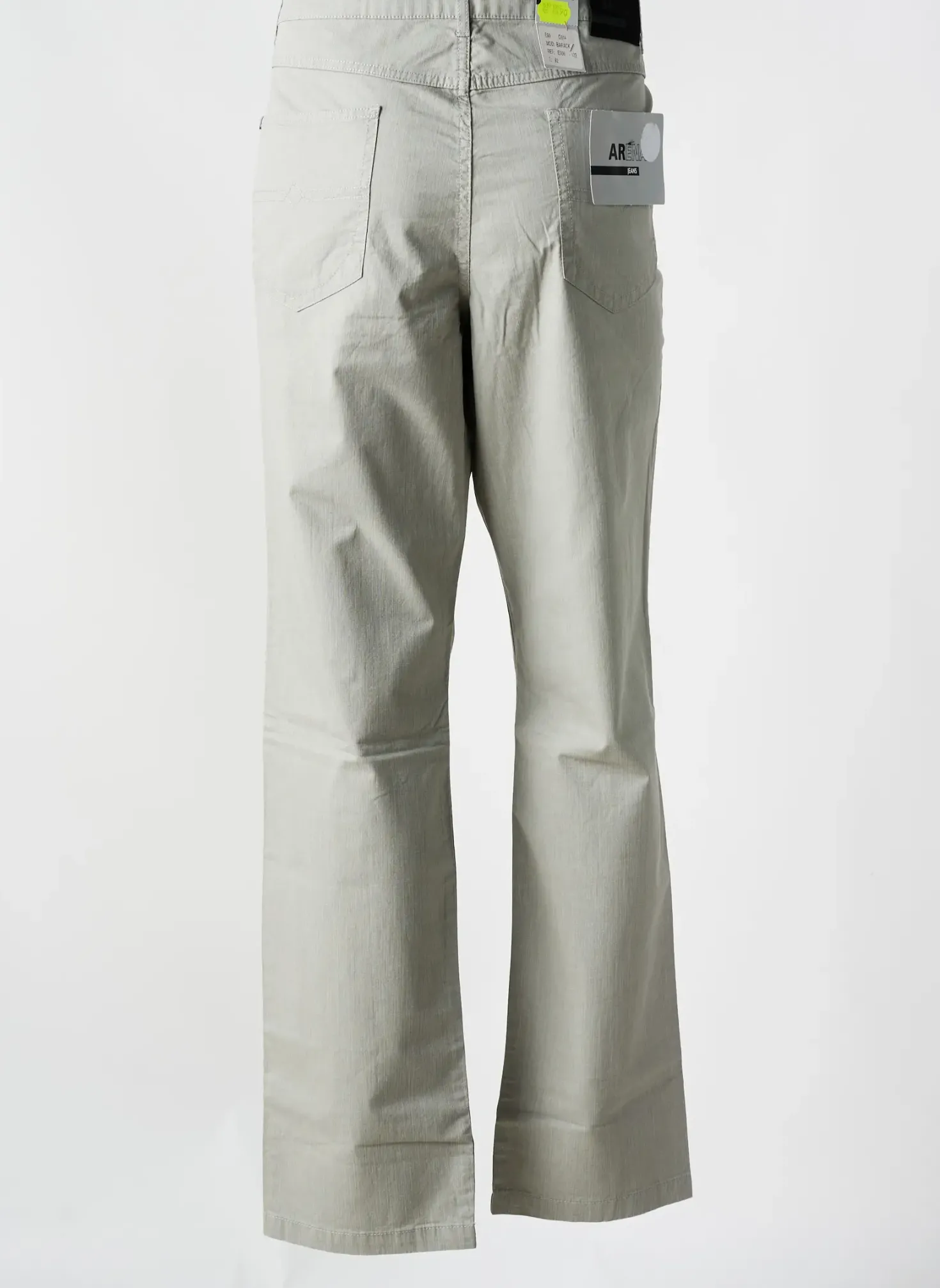 Pantalon Droit Arena Gris Taille Normale