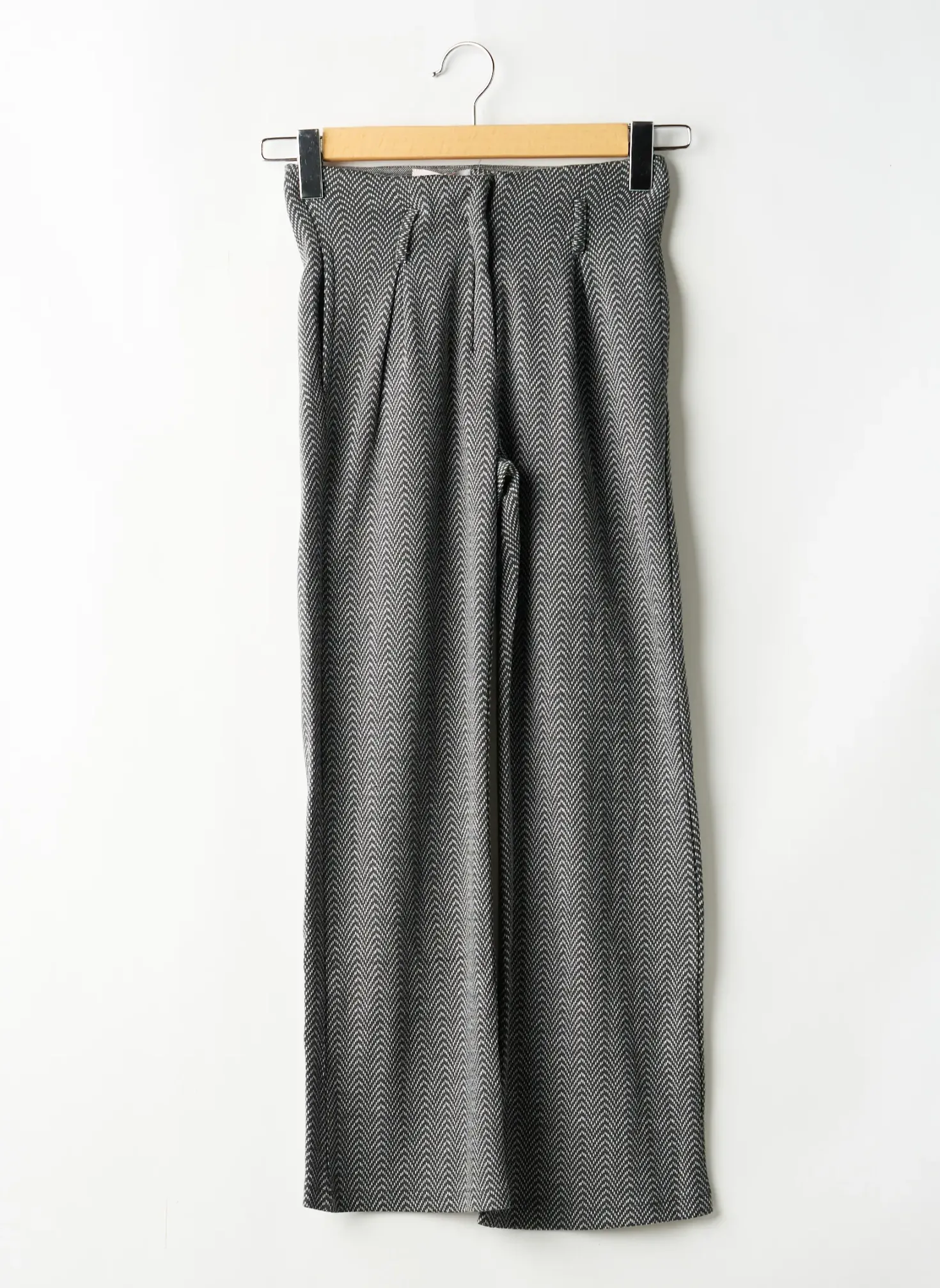 Pantalon Droit Boboli Gris Taille Élastique