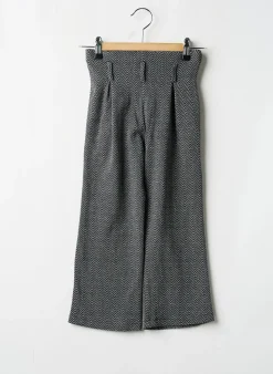 Pantalon Droit Boboli Gris Taille Élastique