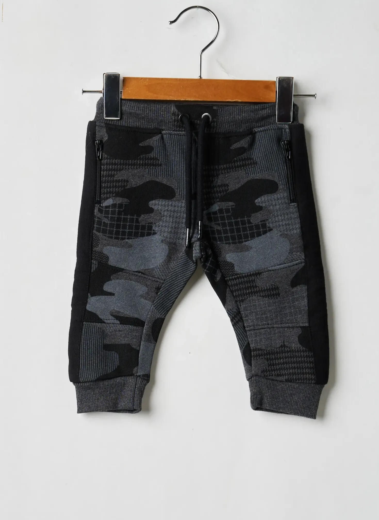 Pantalon Droit Boboli Noir Taille Élastique
