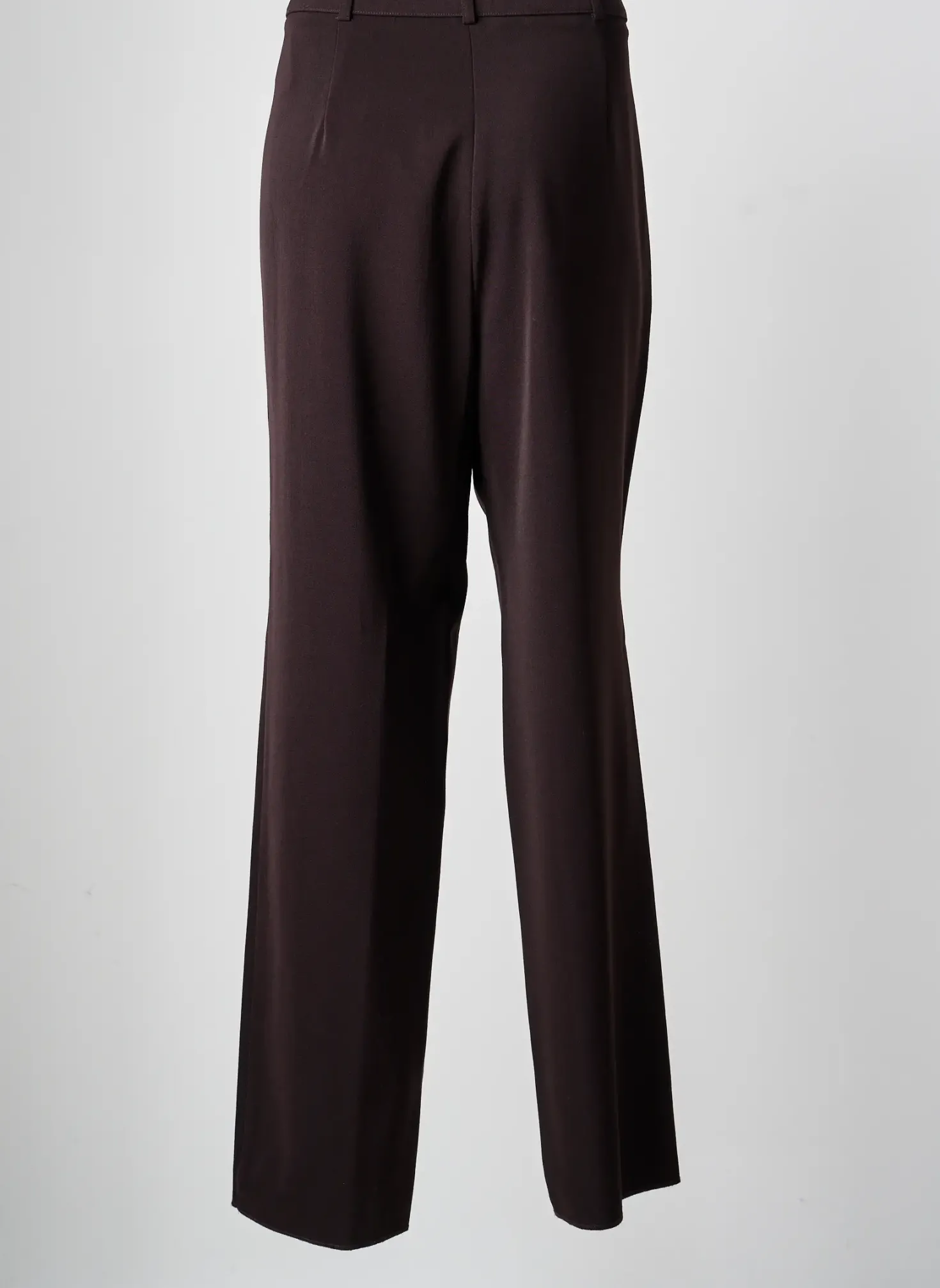 Pantalon Droit Christian Marry Marron Taille Normale