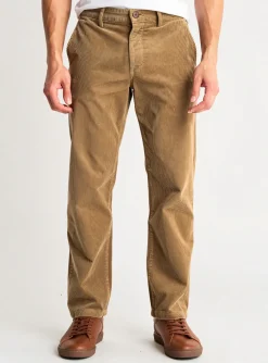 Pantalon Droit Closed Marron Taille Normale