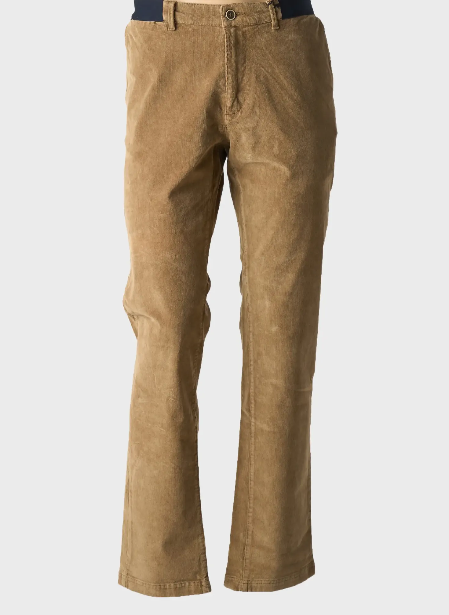Pantalon Droit Cofox Marron Taille Normale