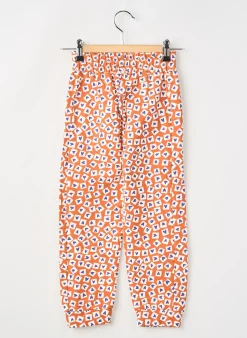 Pantalon Droit Compañia Fantastica Orange Taille Élastique