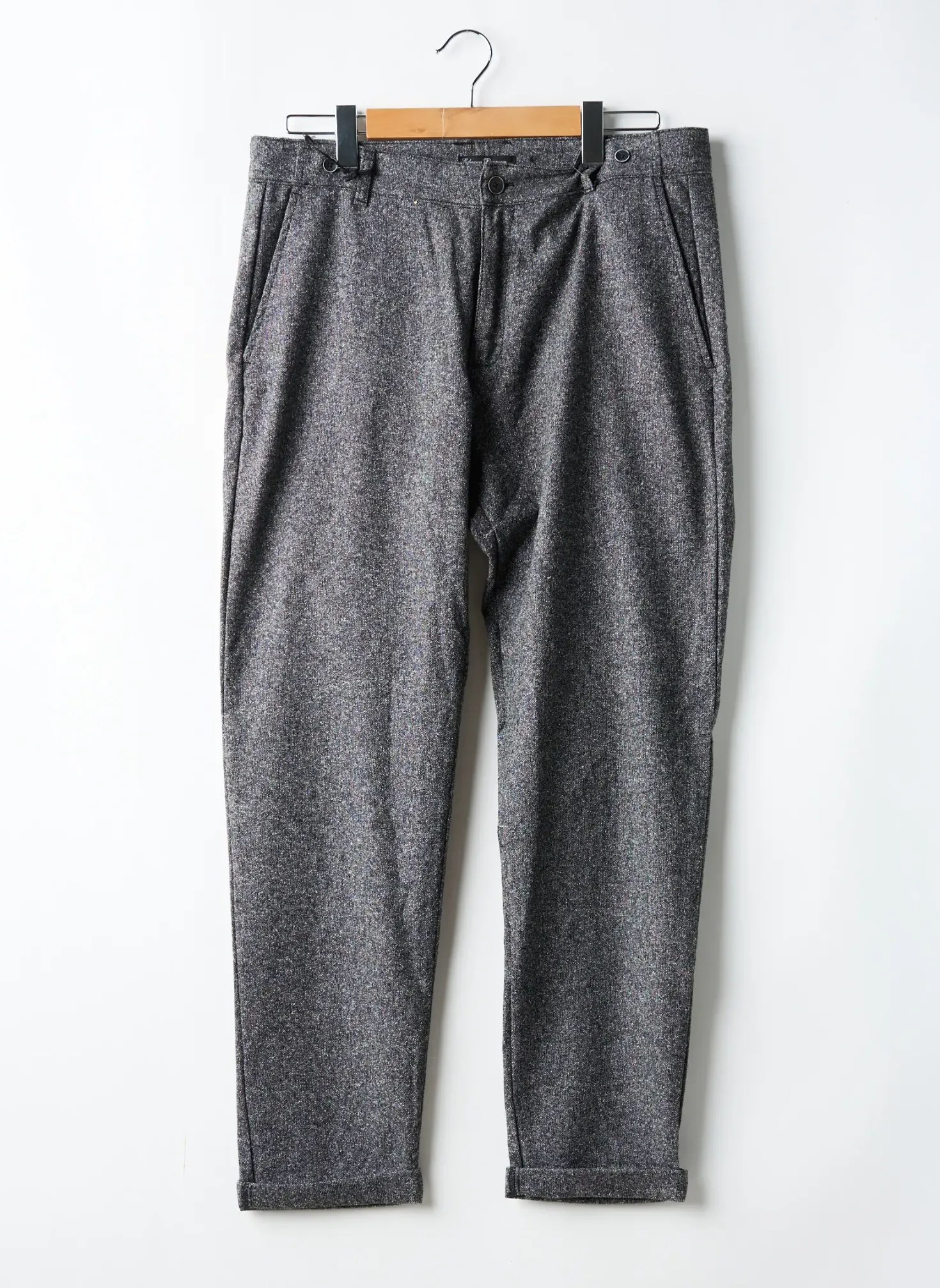 Pantalon Droit Edween Pearson Gris Taille Normale