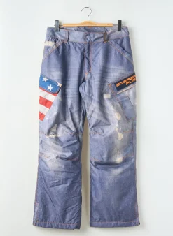 Pantalon Droit Energiapura Bleu Taille Normale