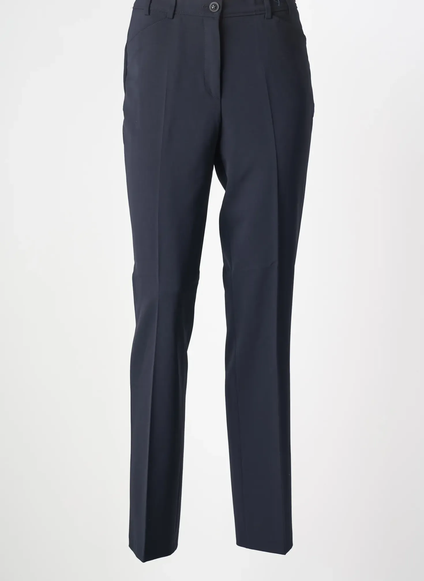 Pantalon Droit Gardeur Bleu Taille Normale