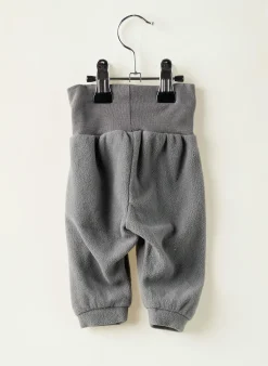 Pantalon Droit H&m Gris Taille Élastique