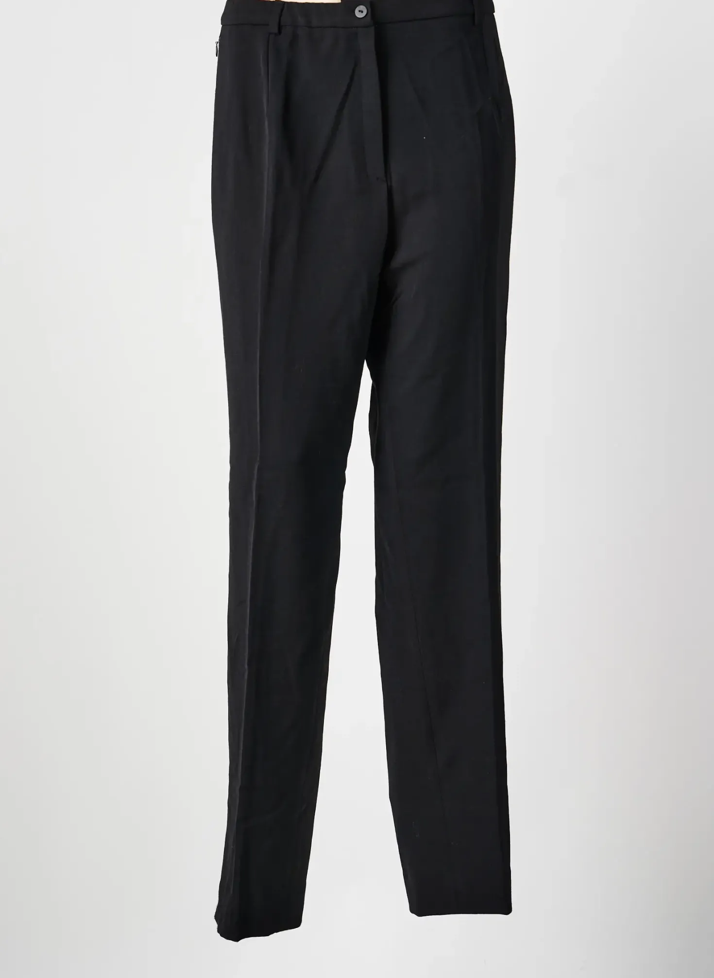 Pantalon Droit Impulsion Noir Taille Normale