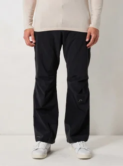 Pantalon Droit J.lindeberg Noir Taille Normale