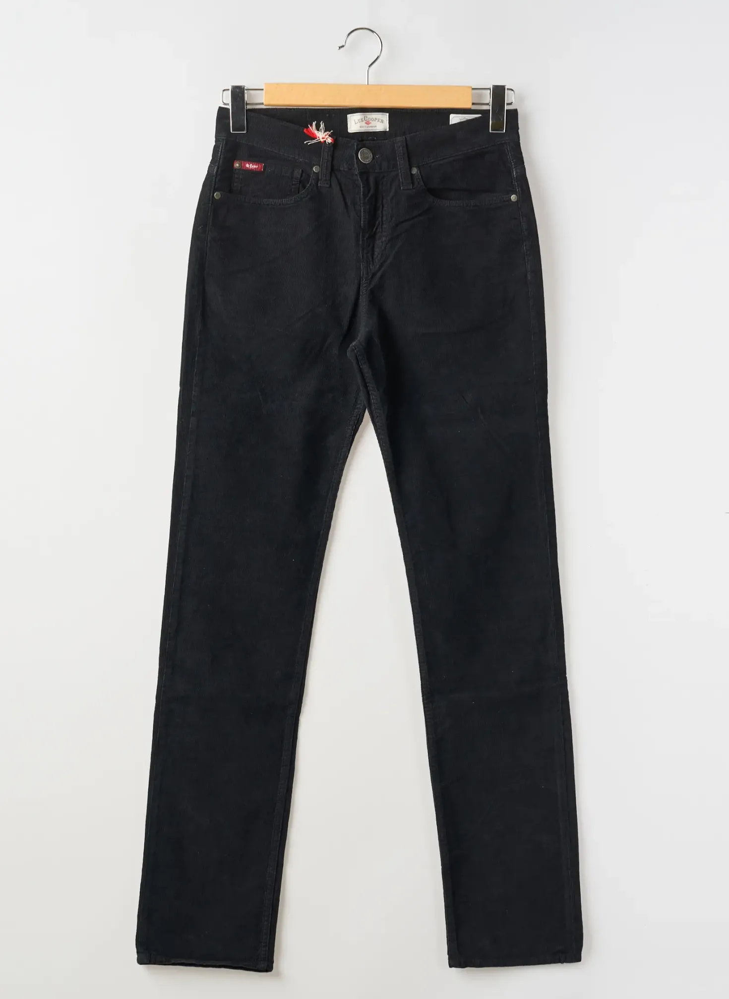 Pantalon Droit Lee Cooper Noir Taille Normale