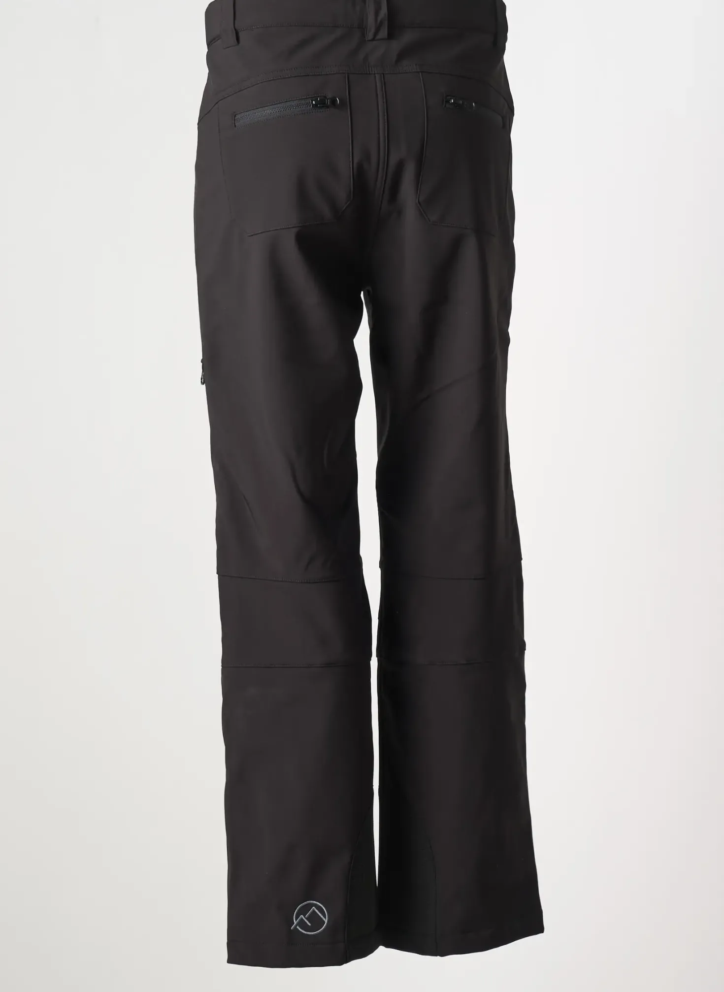 Pantalon Droit Lhotse Noir Taille Normale