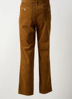 Pantalon Droit Mat De Misaine Marron Clair Taille Normale