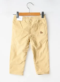 Pantalon Droit Mayoral Beige Taille Élastique