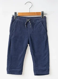 Pantalon Droit Mayoral Bleu Taille Élastique