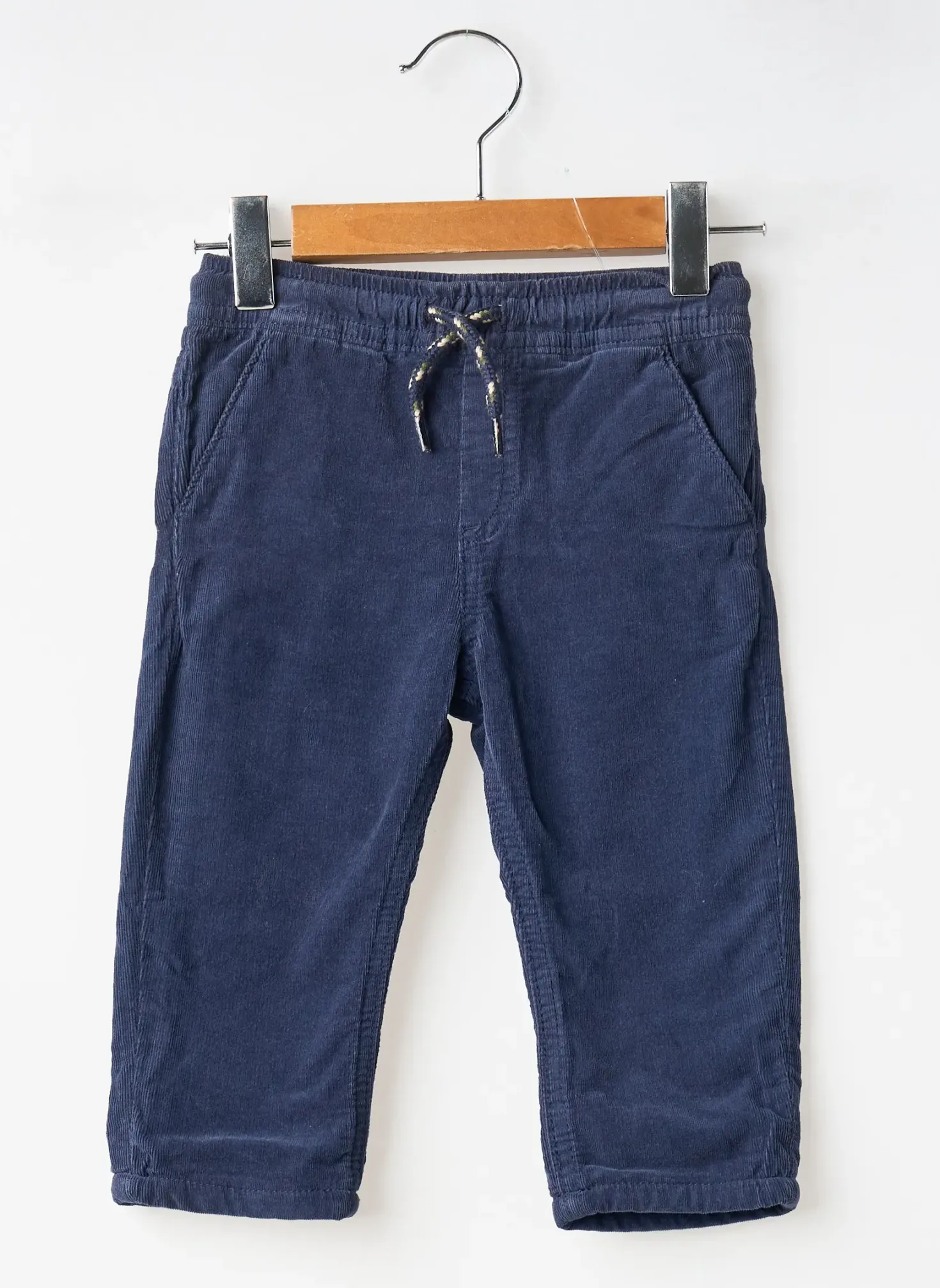 Pantalon Droit Mayoral Bleu Taille Élastique
