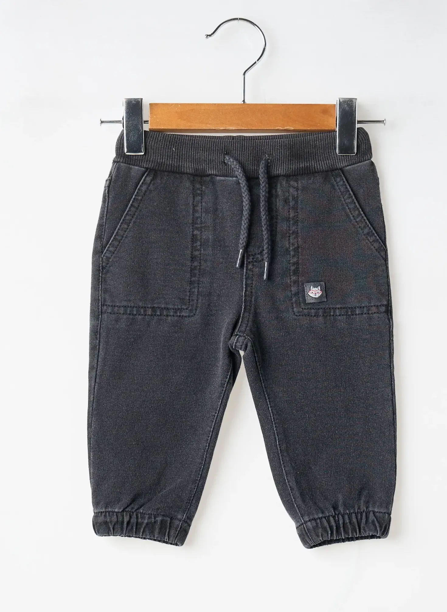 Pantalon Droit Mayoral Gris Taille Élastique