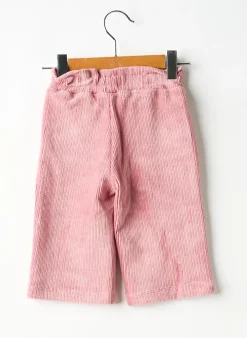 Pantalon Droit Mayoral Rose Taille Élastique
